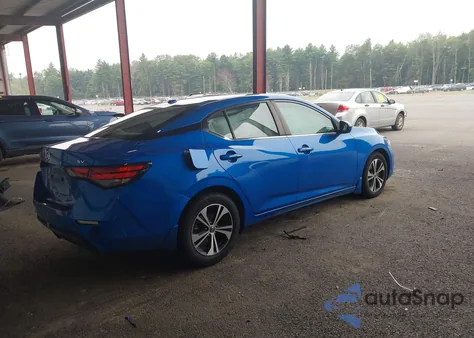 2021 Nissan Sentra Sv z USA, uszkodzony, nr VIN 3N1AB8CV4MY291900